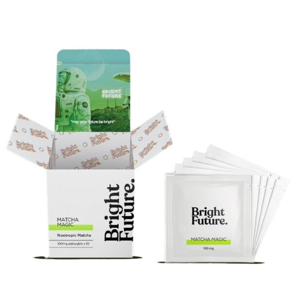 Bright Future - Nootropic Matcha Tea - Matcha Magic - 100mg | Magic Mushroom Toronto Canada