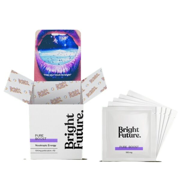 Bright Future - Nootropic Energy Drink - Pure Boost - 100mg | Magic Mushroom Toronto Canada