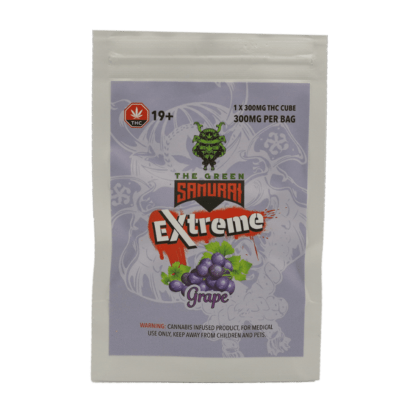 Green Samurai Extreme - Grape Gummy 300mg THC | Magic Mushroom Toronto Canada